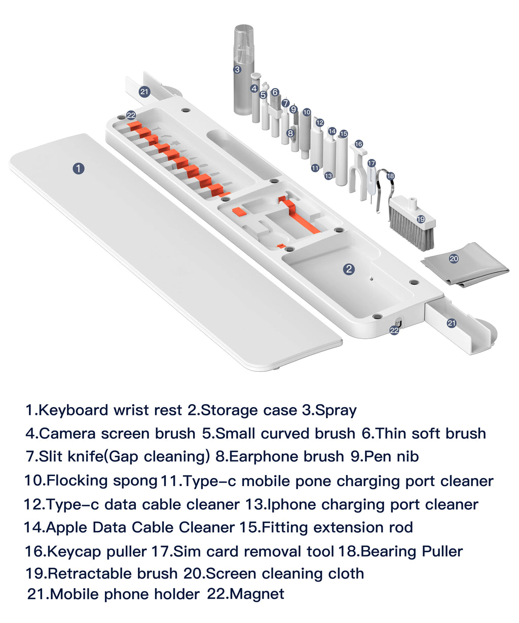 Level Up Cleaning Set: Ultimate Keyboard Solution for Cleaning & Comfort